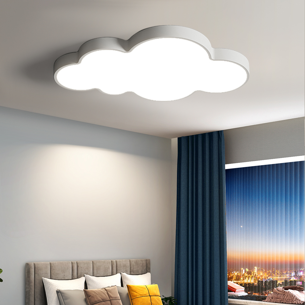 Children's Bedroom Ceiling Light Cloud Pink Chandelier
