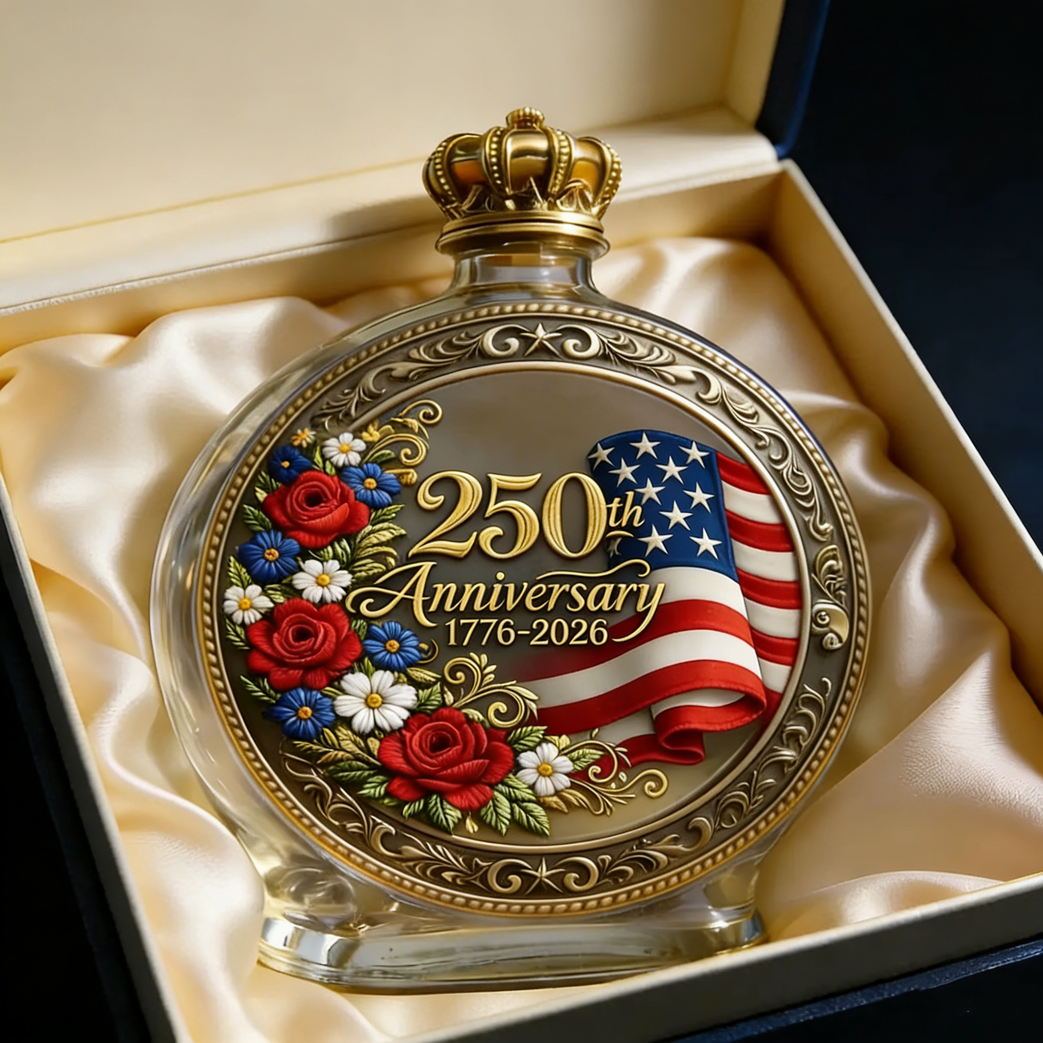 250th Anniversary Commemorative Whiskey Bottle
