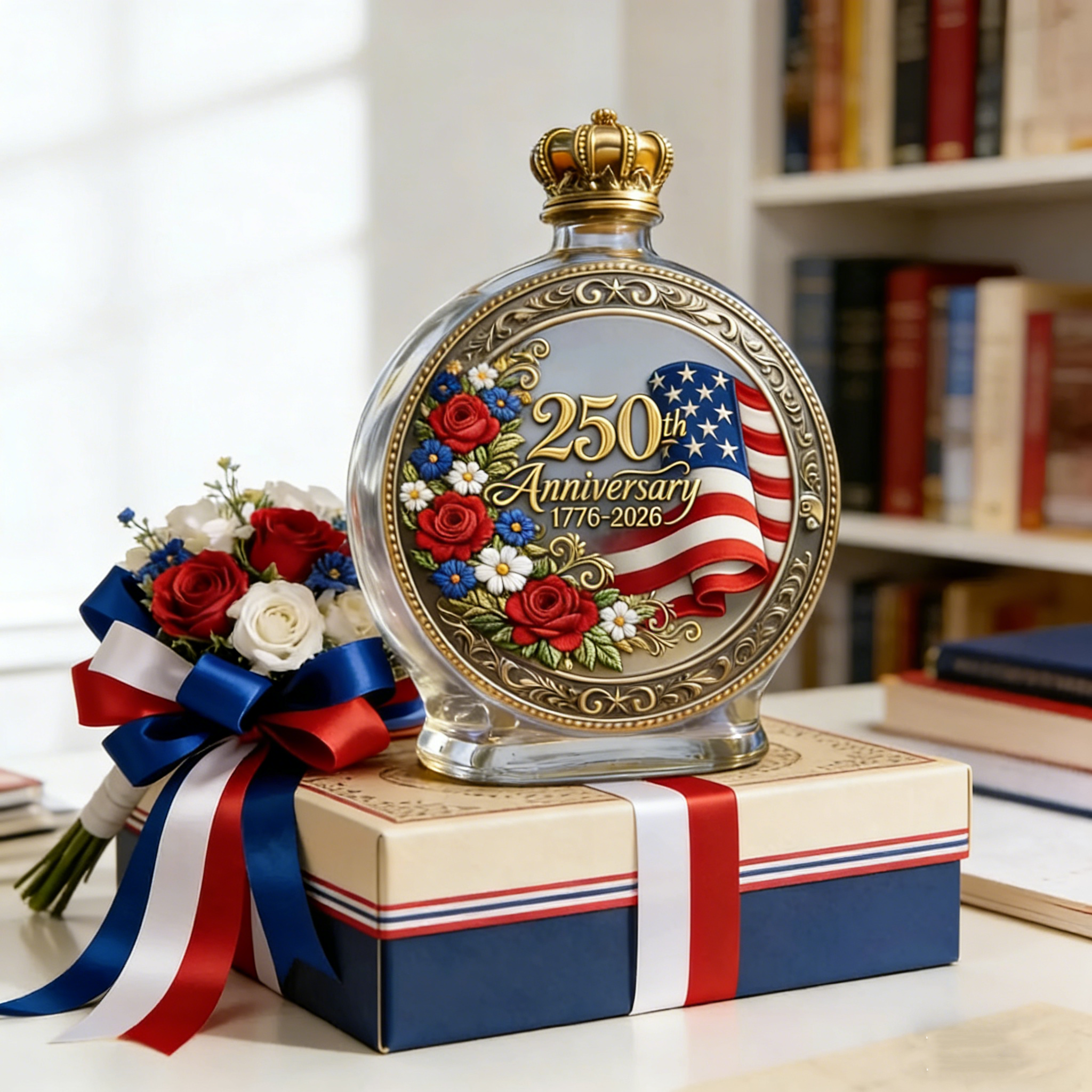 250th Anniversary Commemorative Whiskey Bottle