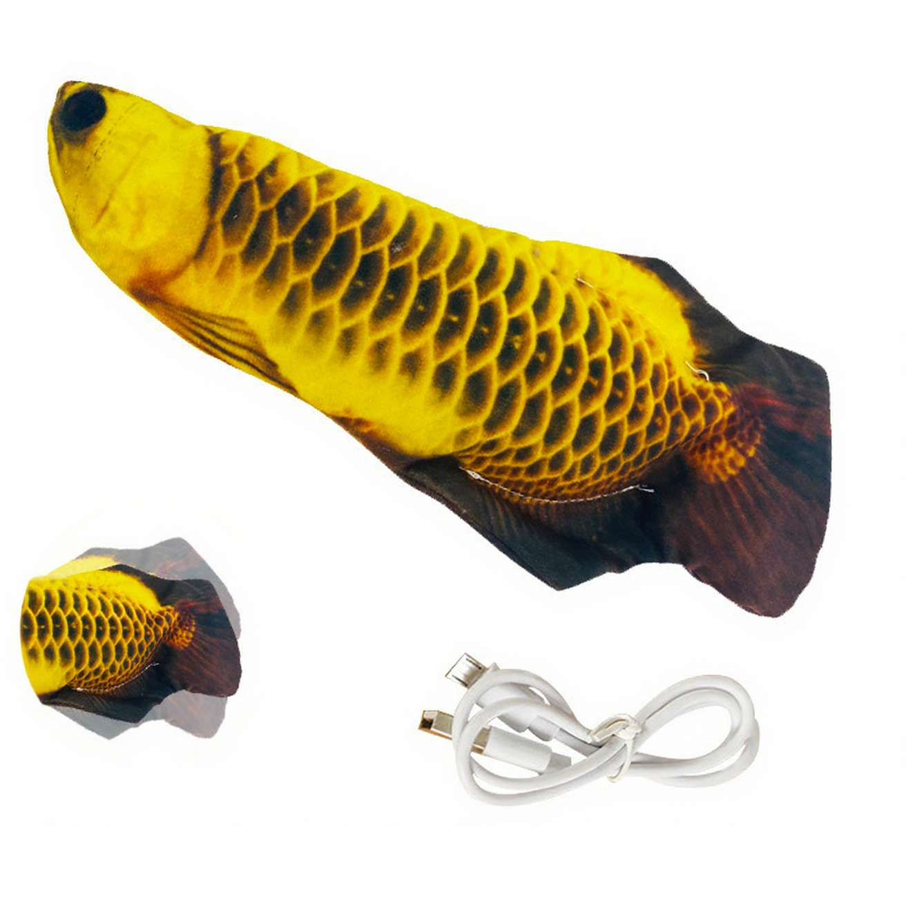 🐱🐟 Flopping Fish Cat Toy