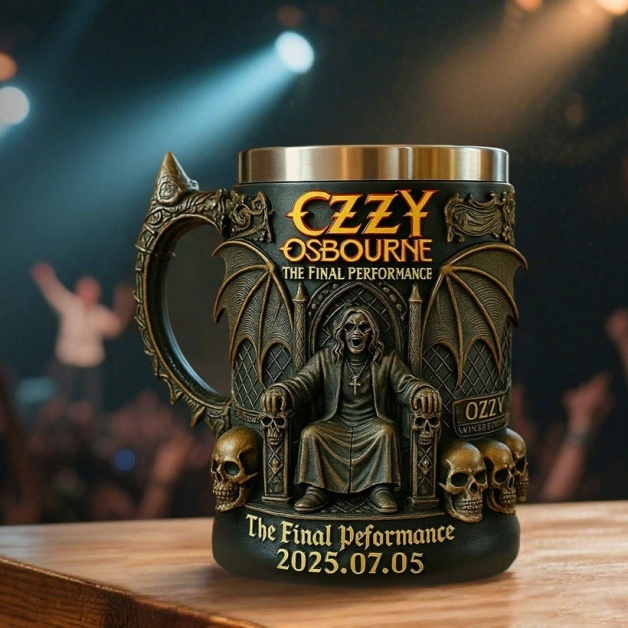 Ultimate Rock Gift-3D Ozzy Osbourne Commemorative Mug