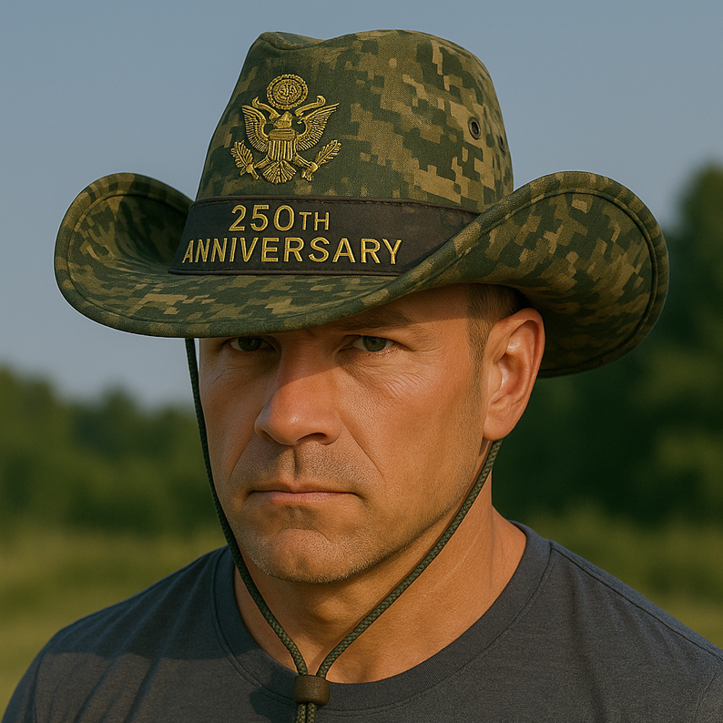250th Anniversary U.S. Military Cowboy Hats – Honor, Pride, Legacy
