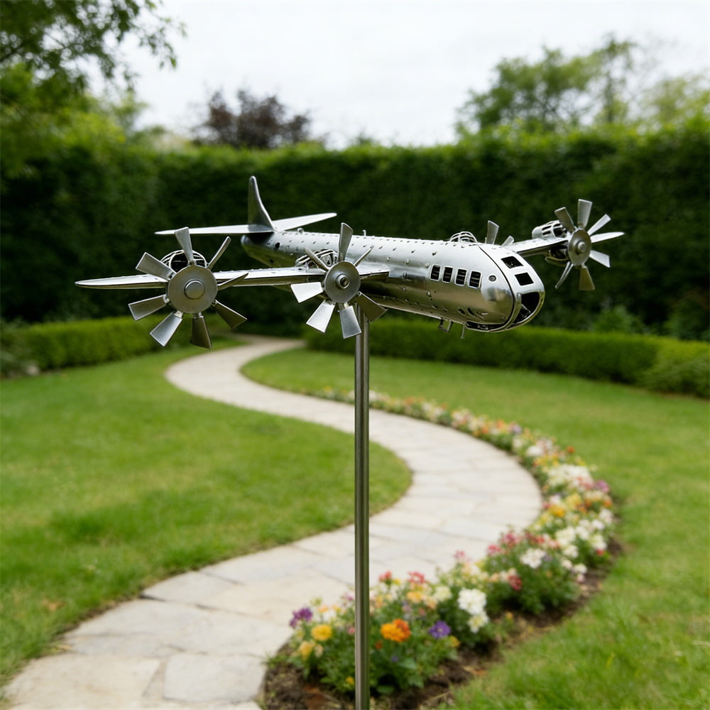 B29 Superfortress Garden Wind Spinner