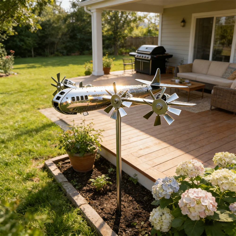 B29 Superfortress Garden Wind Spinner