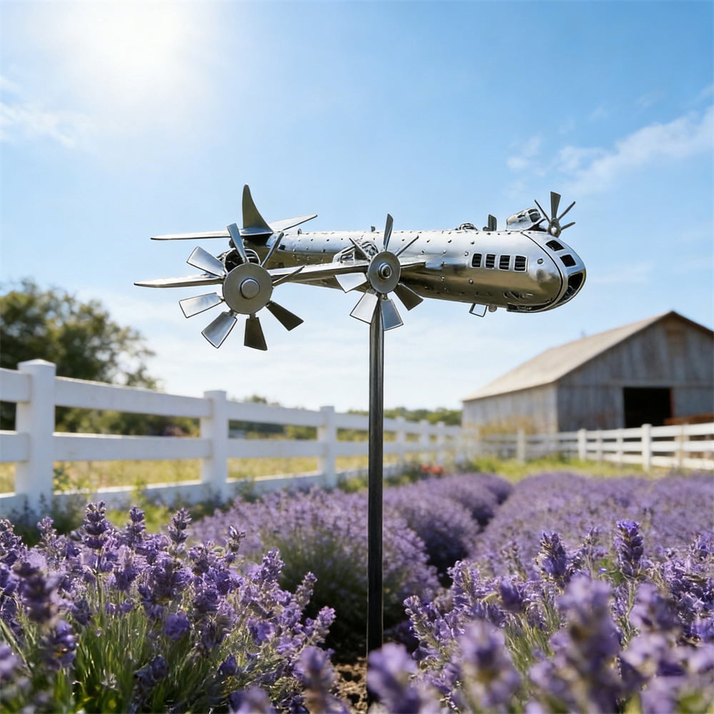 B29 Superfortress Garden Wind Spinner