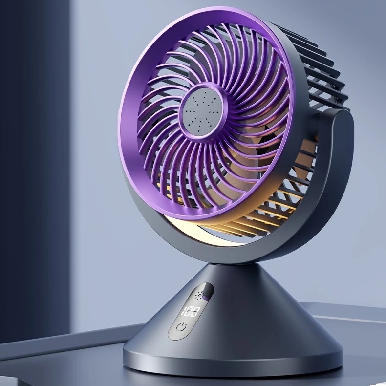 Ultimate 100-Speed Smart LED Circulation Fan for Multi-Scenario Mastery​​