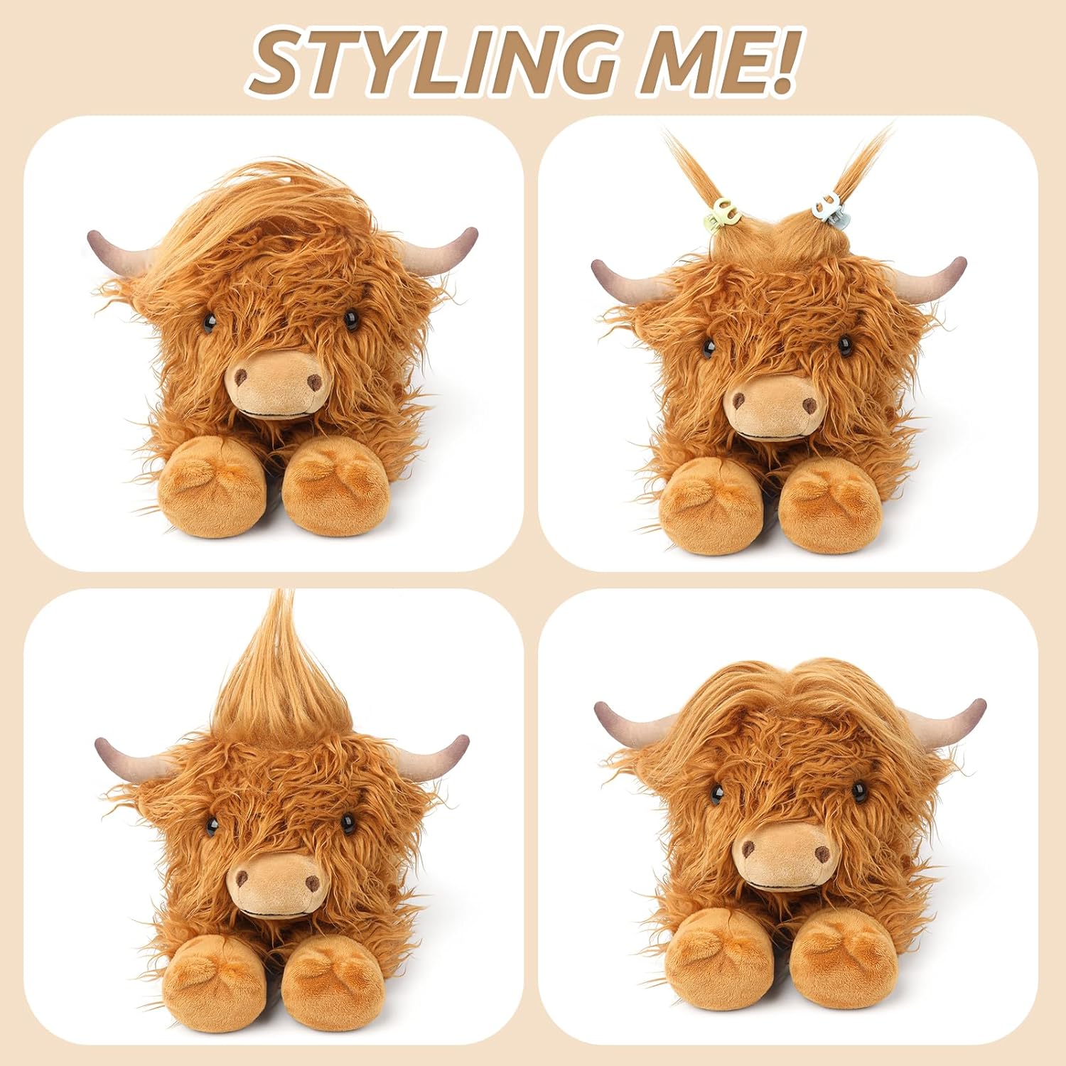 Highland Cow Stuffed Animals