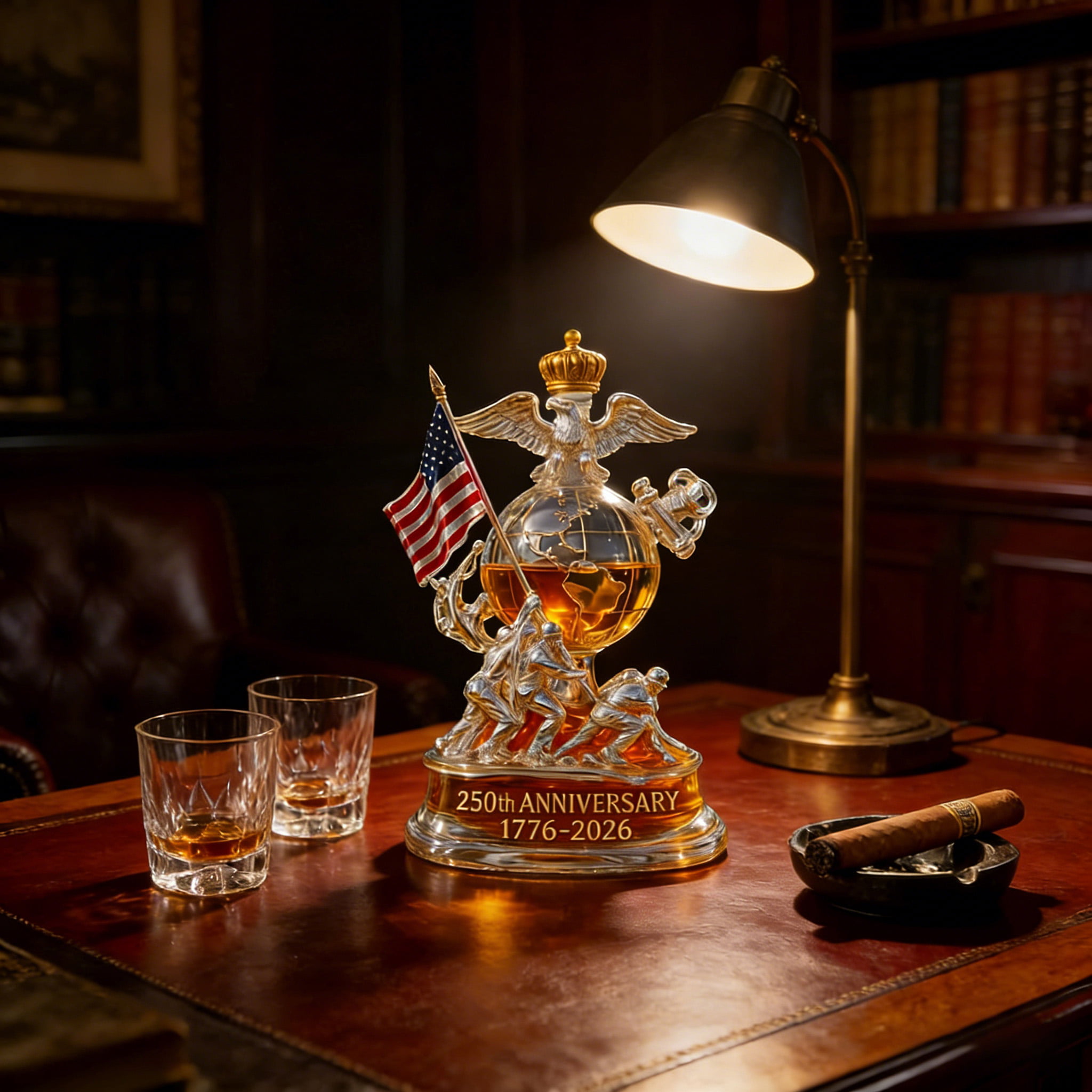U.S. 250th Anniversary Whiskey Bottle