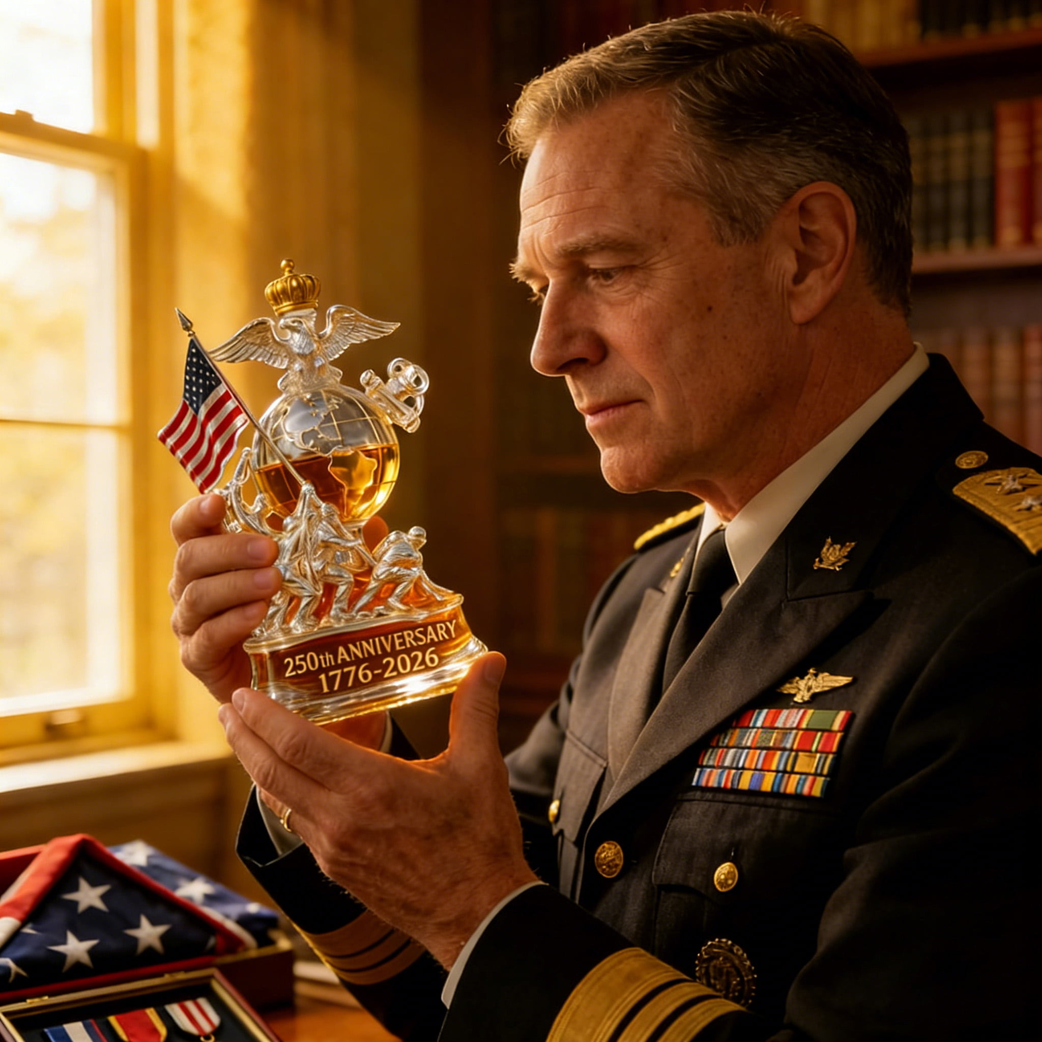 U.S. 250th Anniversary Whiskey Bottle