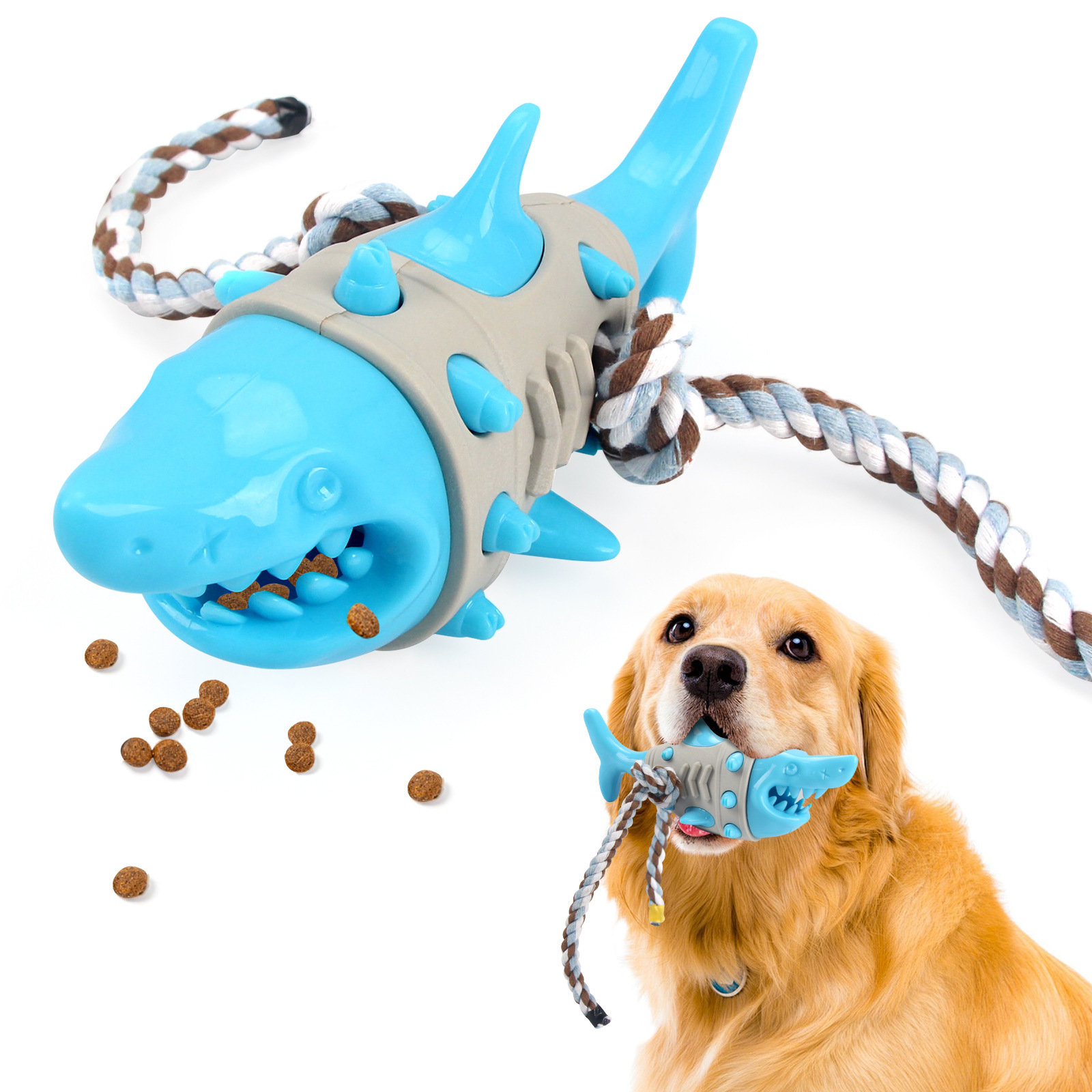 Shark Dog Toys For Aggressive Chewers