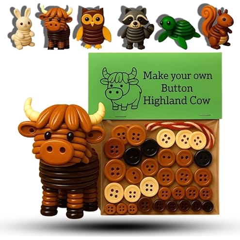 🔥🎅☃️ DIY Button Ornament Kits