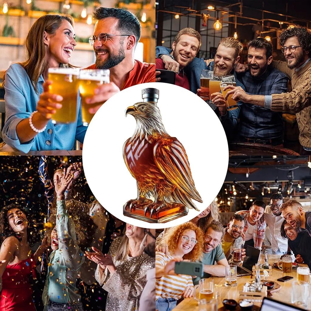 Eagle Whiskey Bottle