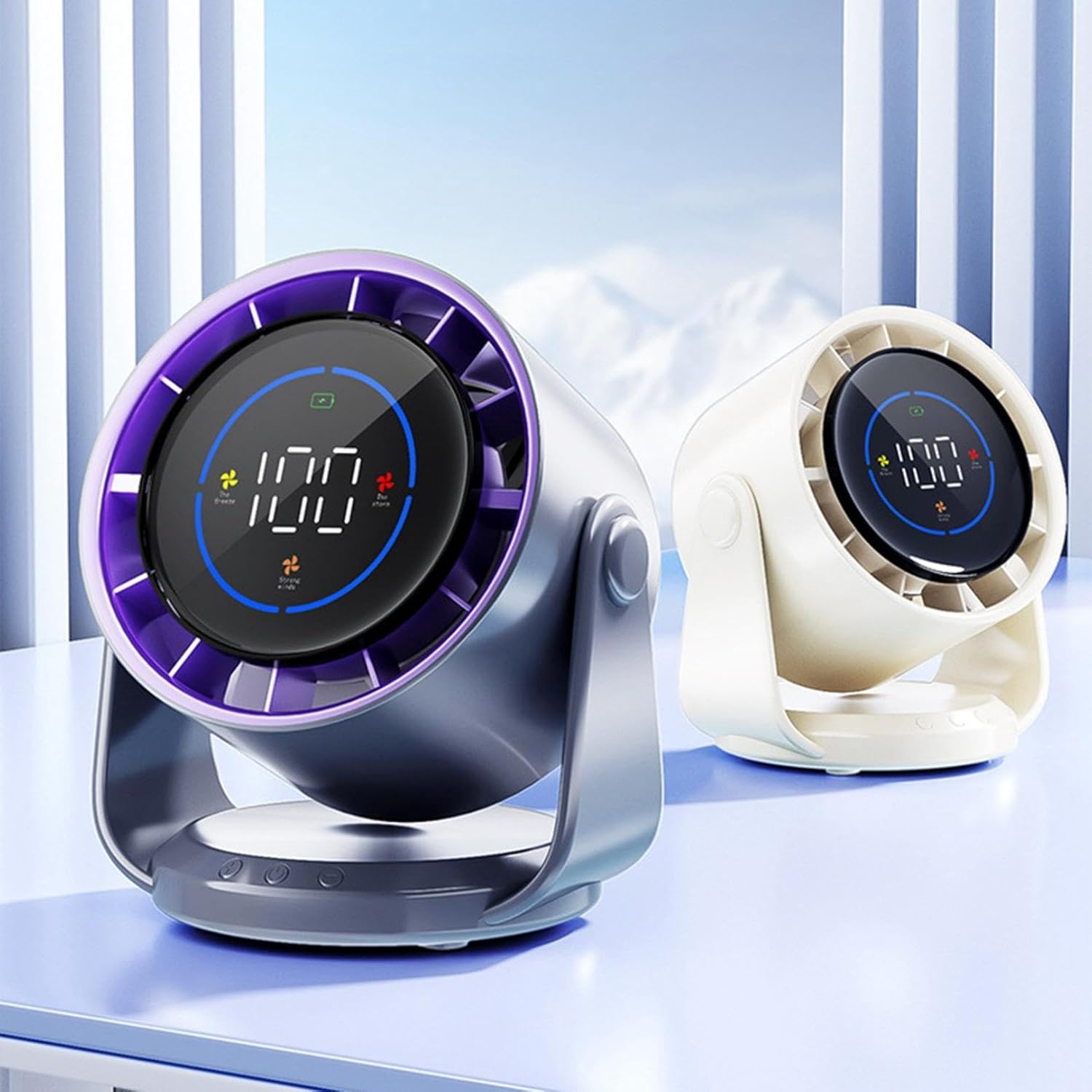 Ultra Quiet Wall-Mounted Desktop air Circulation Fan