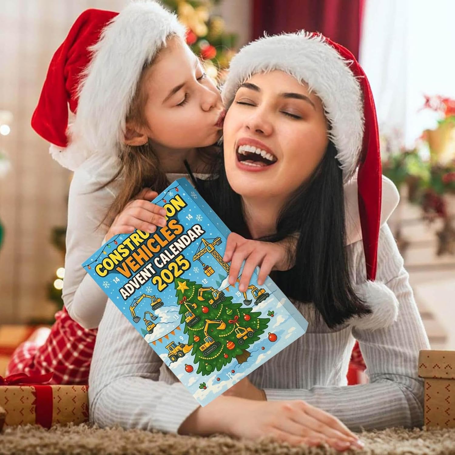 Construction Vehicles Advent Calendar 2025