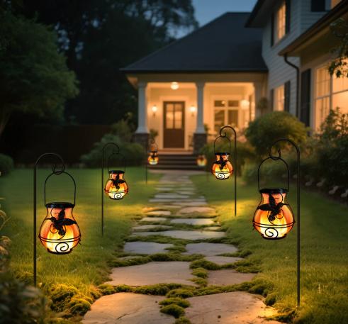 Hummingbird Flame Solar Lights (Set of 2) – Nature’s Fireflies, Captured in Your Garden