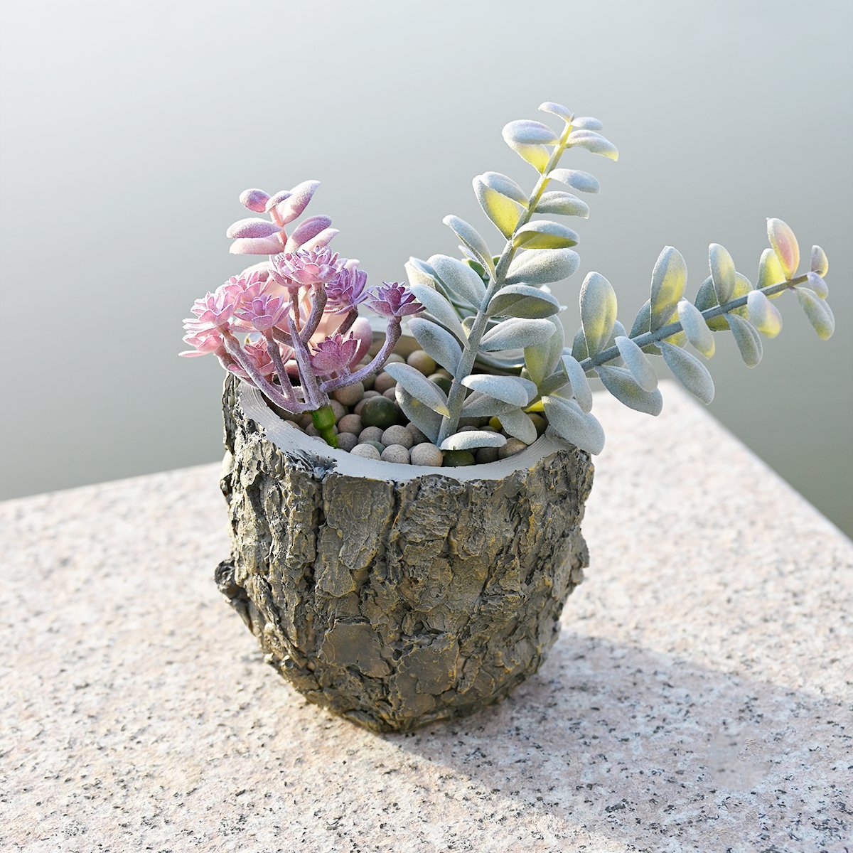 🔥Hand-carved 3D Sleeping Wood Elf Art Planter