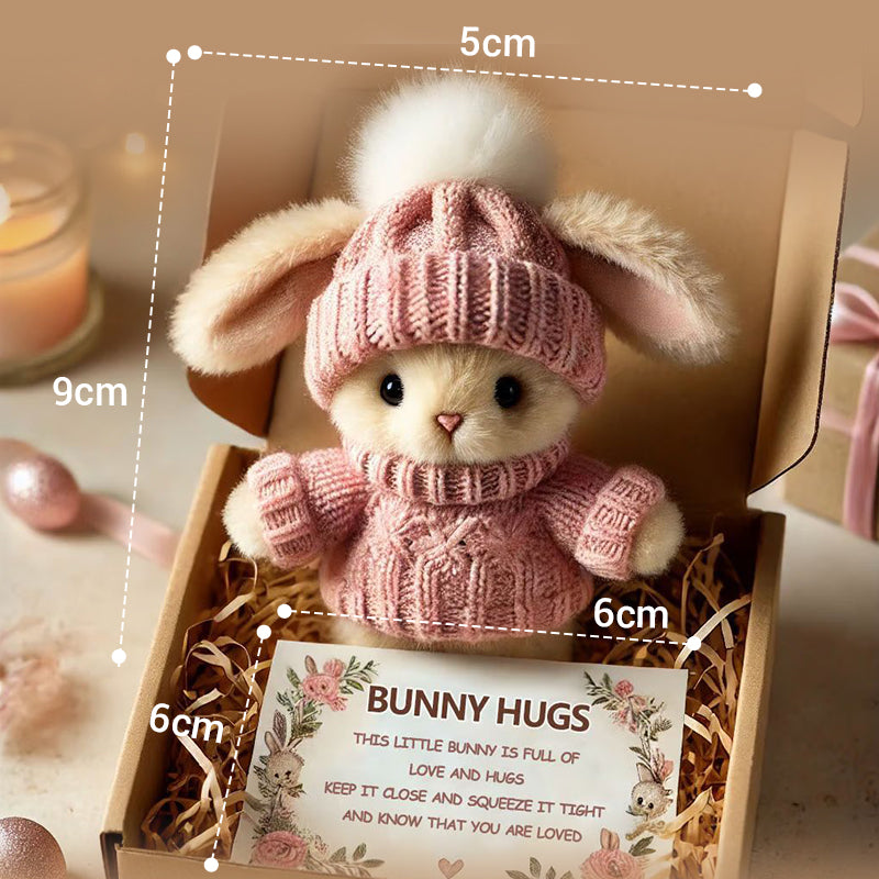 🔥49% OFF - 🐇Handmade Mini Bunny Hug Cute Easter Gift