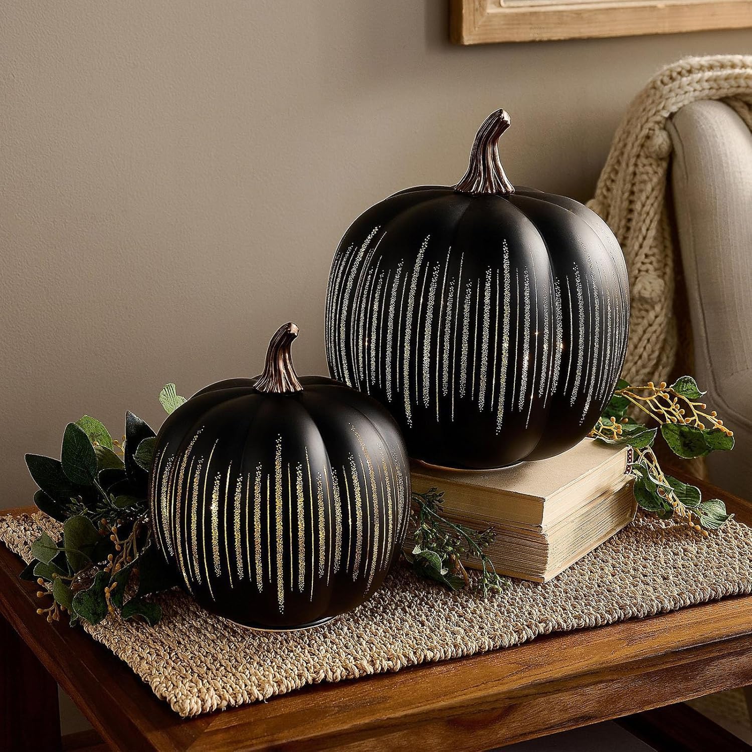 🎃Twinkle Light Pumpkins