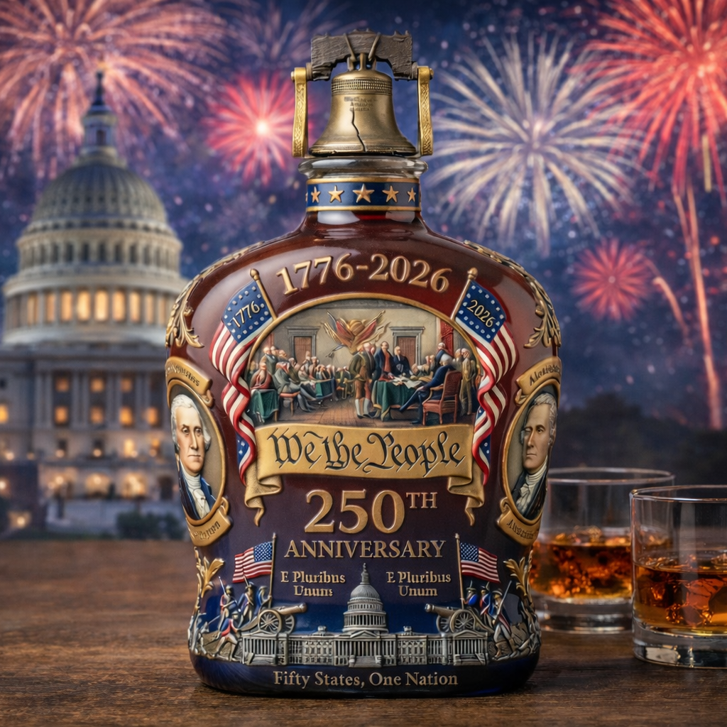 U.S. 250th Anniversary Commemorative Whiskey Decanter（1776-2026）