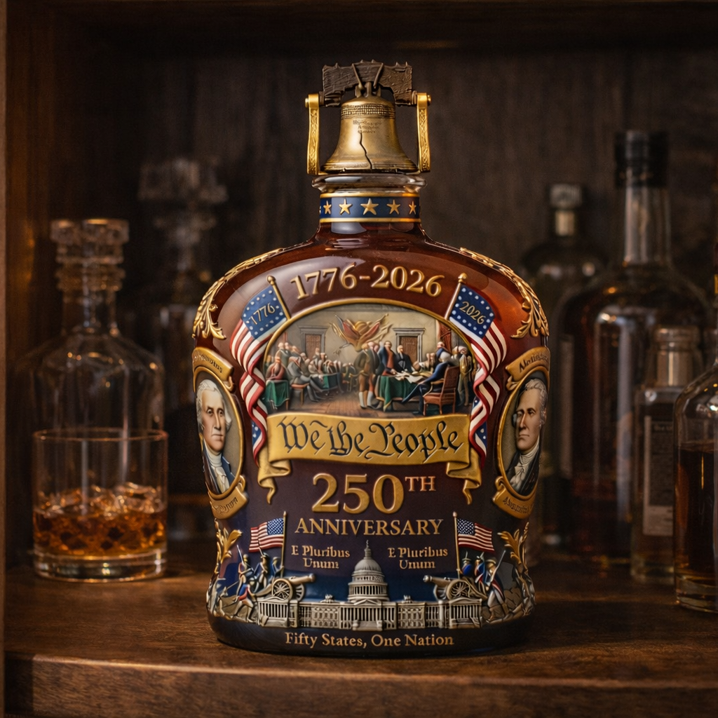 U.S. 250th Anniversary Commemorative Whiskey Decanter（1776-2026）