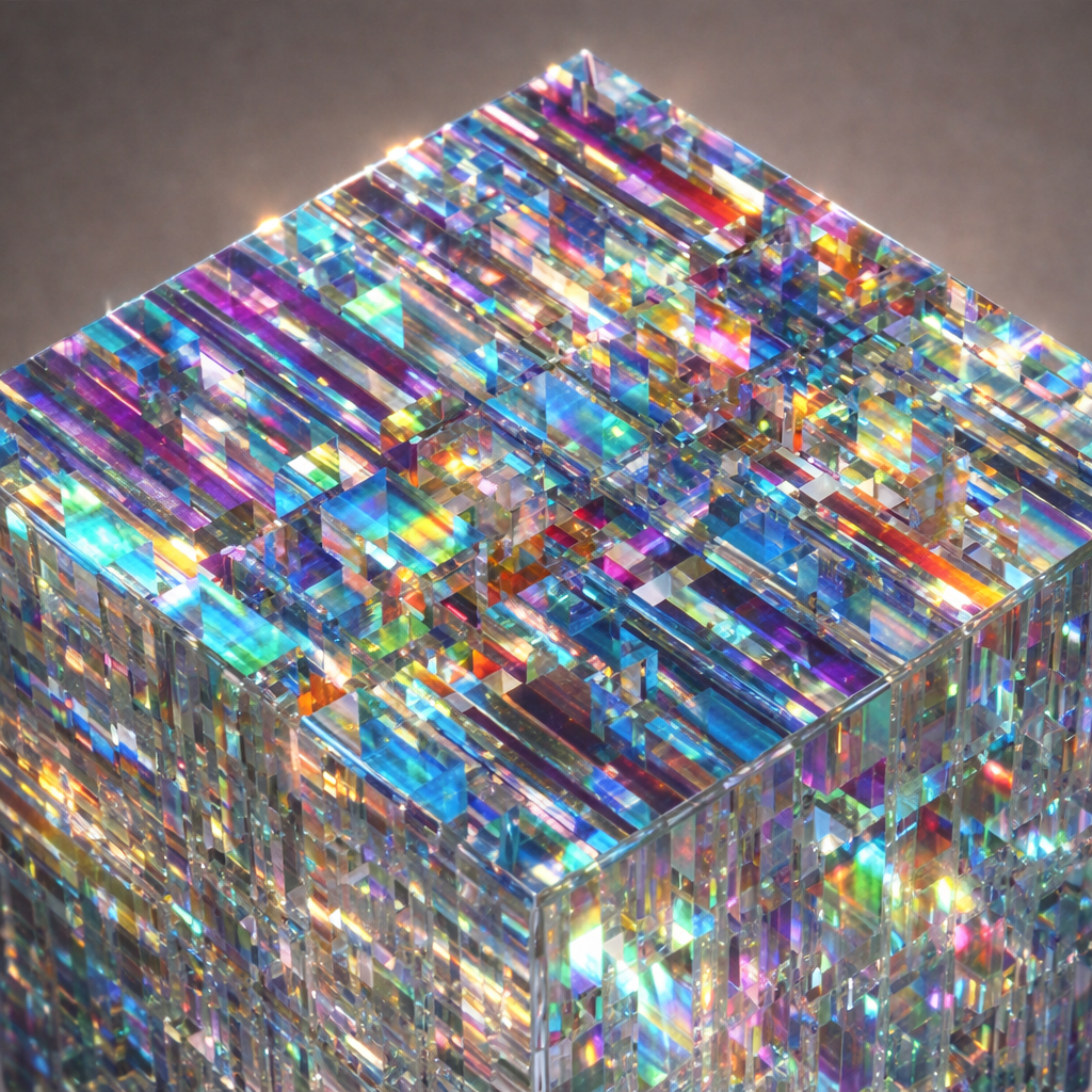 🎁Magik Chroma Handmade Crystal Cube