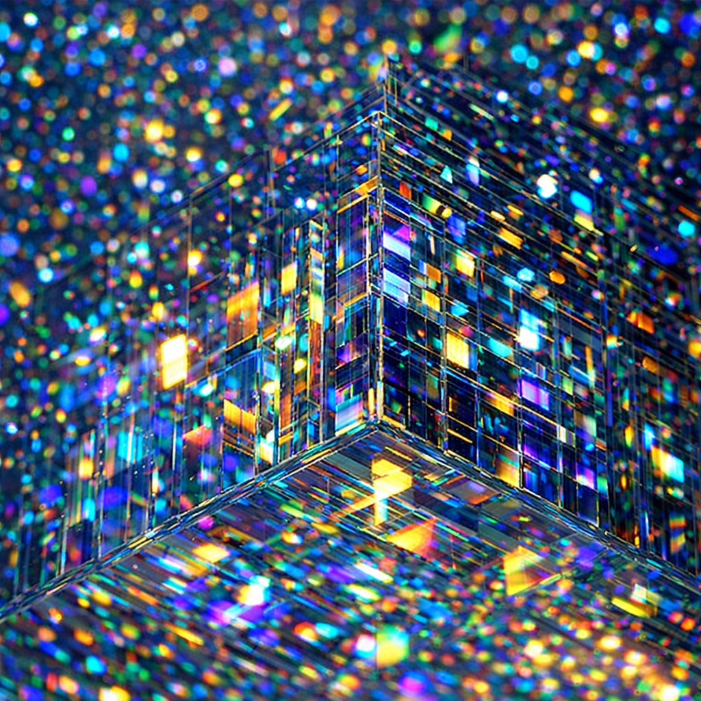 🎁Magik Chroma Handmade Crystal Cube