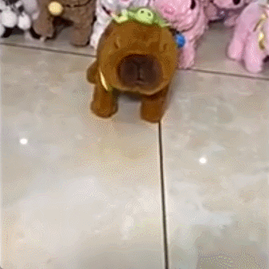 Capybara Robo-Pal – Your Child’s Lifelike Electronic Pet Companion!