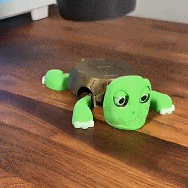 Reactive Turtle Coaster – Your Drink’s Dramatic Bodyguard!
