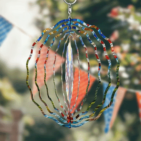 Wind Spinner – 3D Kinetic Garden Art, Durable Outdoor Decor & Thoughtful Gift