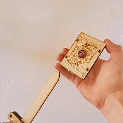 Handcrafted Wooden Magic Kit – 4 Mind-Blowing DIY Tricks for Party Legends