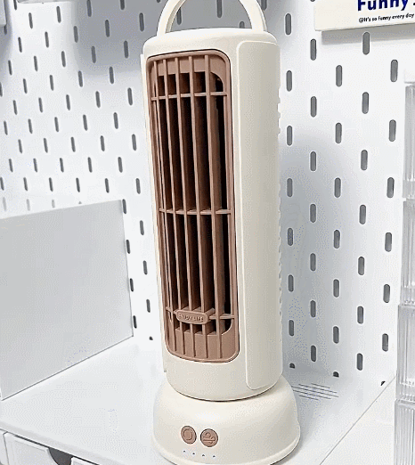 🌬️ ​​Cool Breeze for Golden Years! USB Mini Desk Fan with Auto-Swing – Your Silent, Portable Oasis​​ 🌿