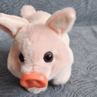 Electric Pig Plush Realistic Toy