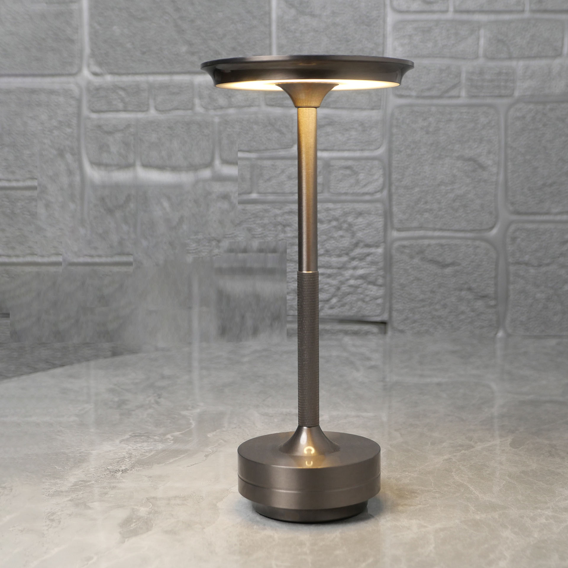 Cordless Table Lamp - Dimmable & Rechargeable Waterproof Desk Light