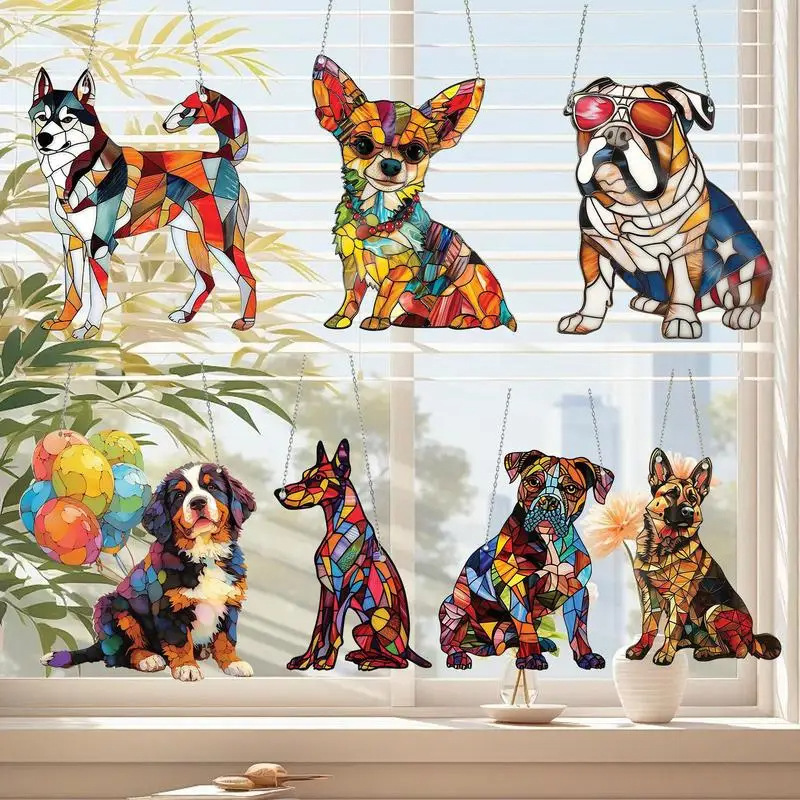 Dachshund Dog Window Hanging