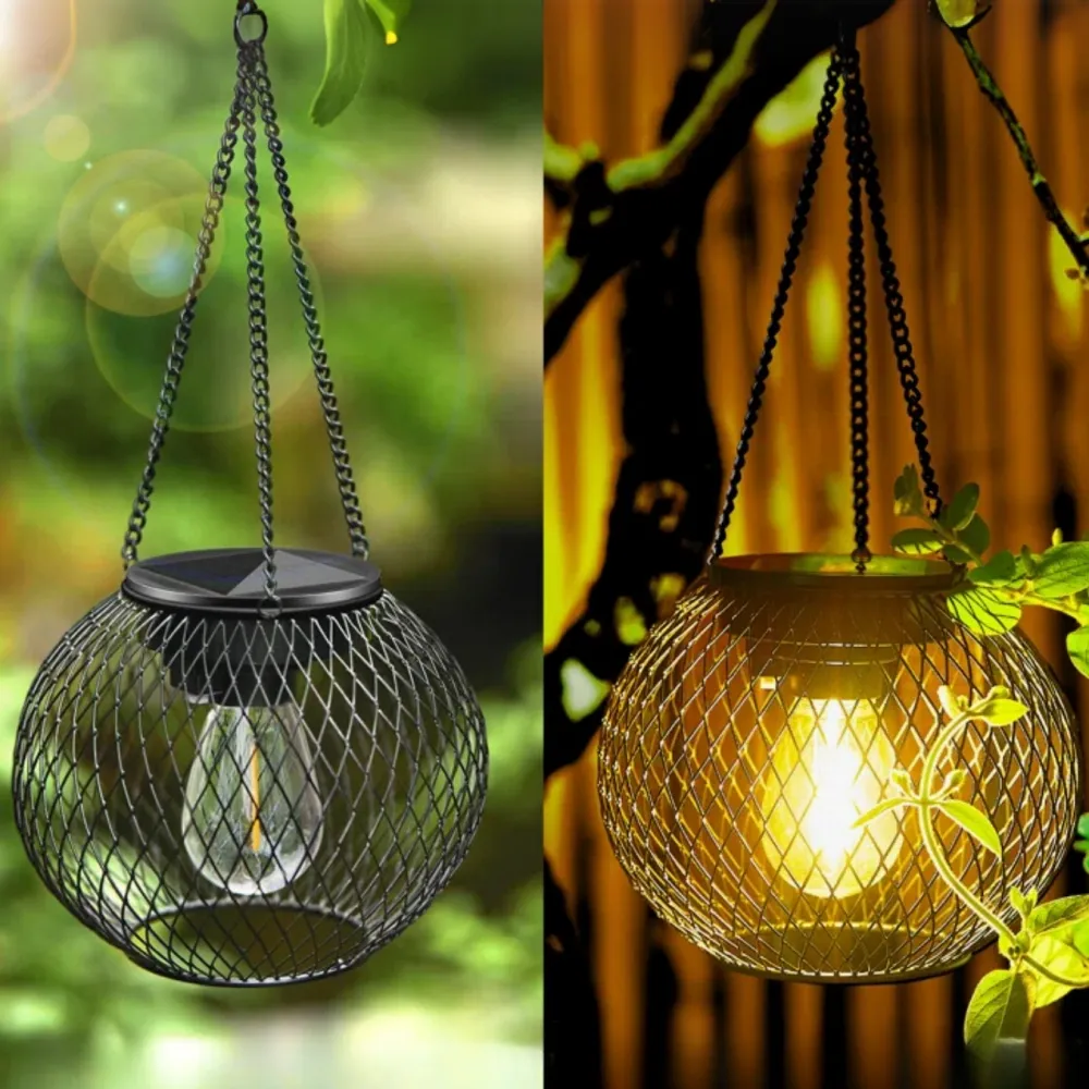 🔥Upgraded Hanging Solar Lantern Outdoor☀️