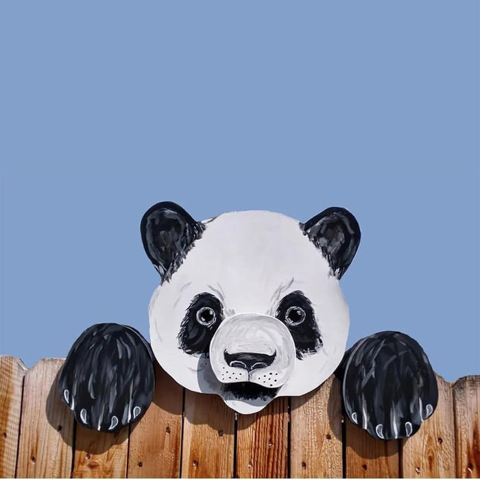 🔥HOT SALE NOW 49% OFF - Fence Peeping Courtyard Art Decoration