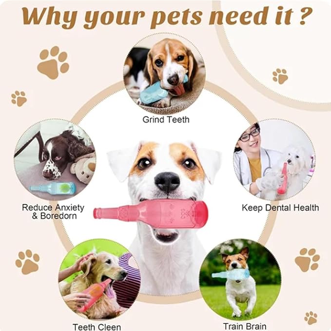 🔥Special Offer 49% OFF - Bottle Chew Toys for Dogs