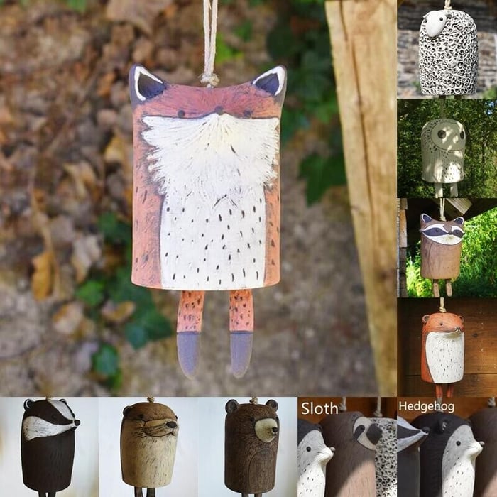 🔥HOT SALE 49% OFF - Beautiful Rustic Animal Wind Chimes