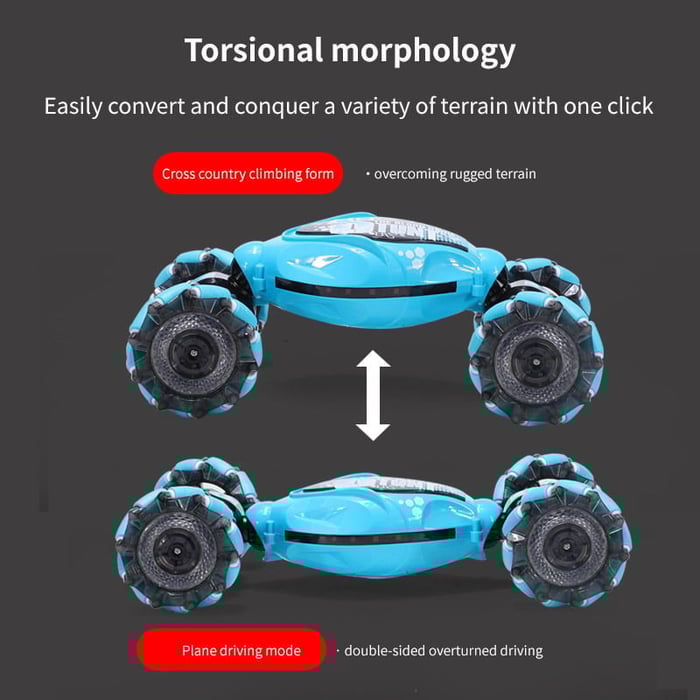 Gesture Sensing RC Stunt Car With Light & Music