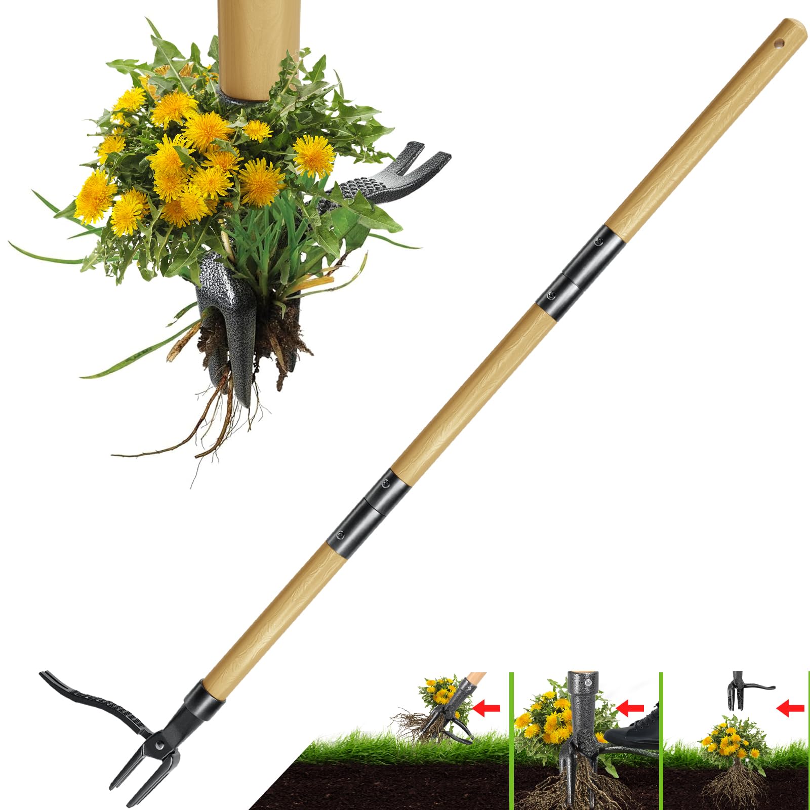 🌿Stand Up Heavy Duty Weed Puller Tool