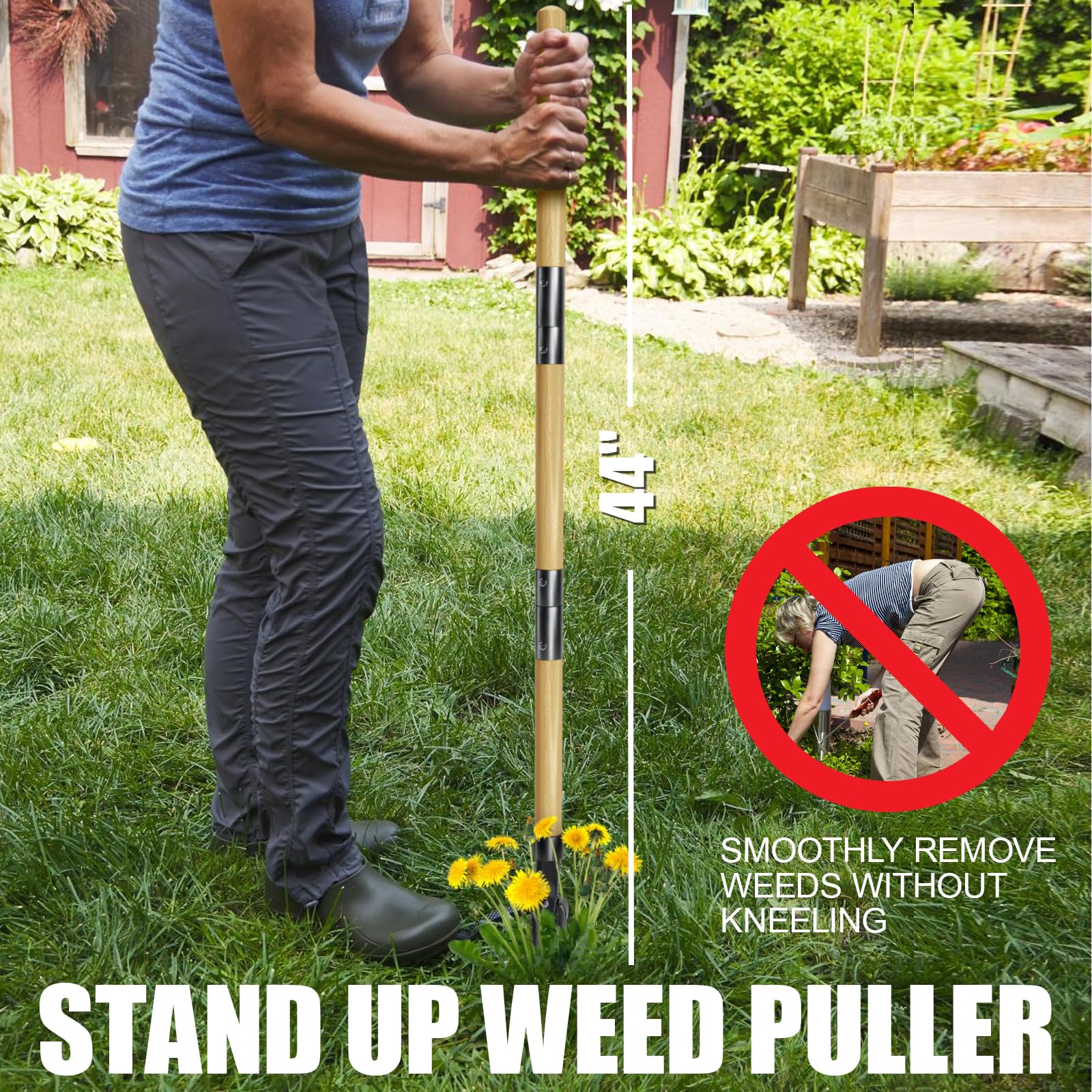 🌿Stand Up Heavy Duty Weed Puller Tool