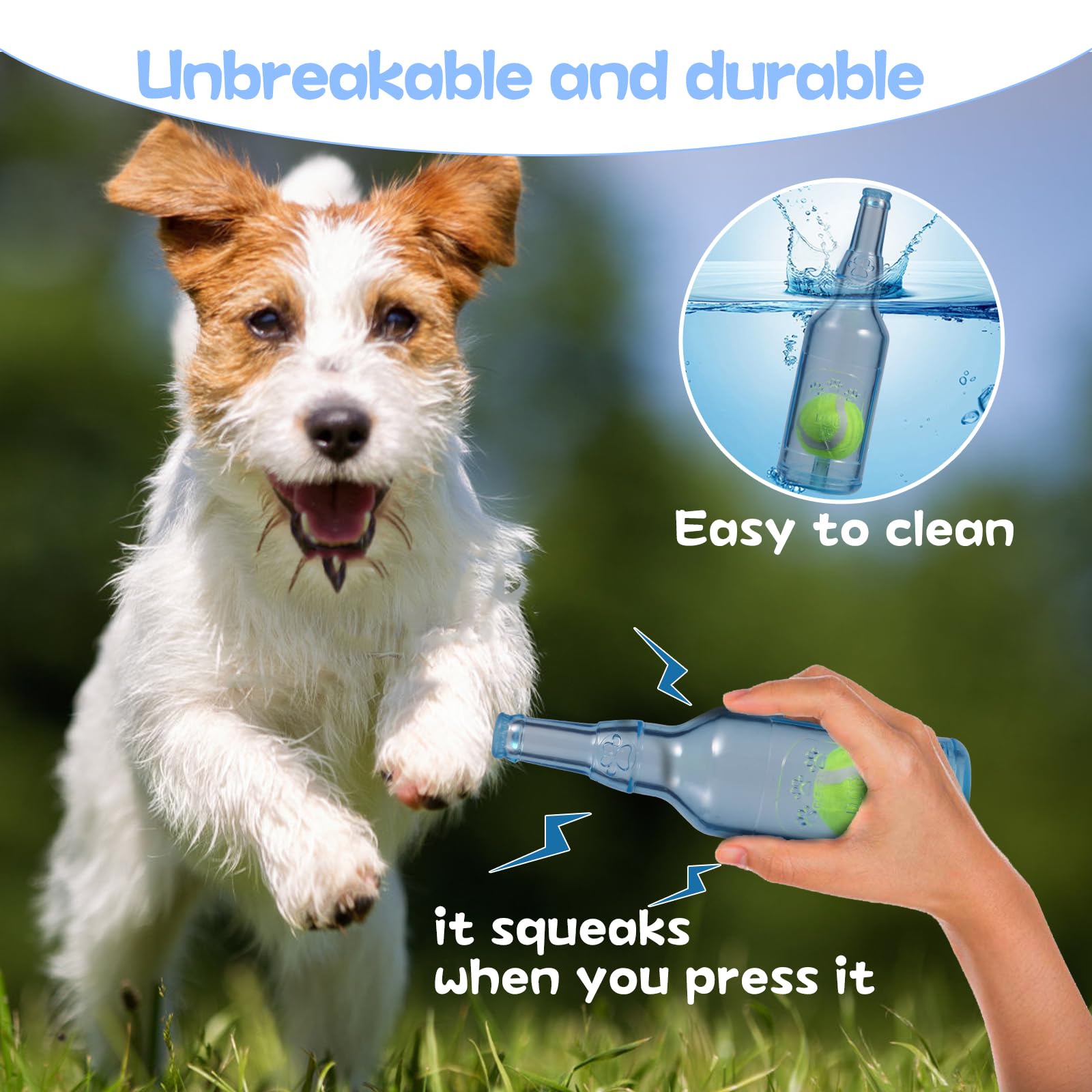 🔥Special Offer 49% OFF - Bottle Chew Toys for Dogs