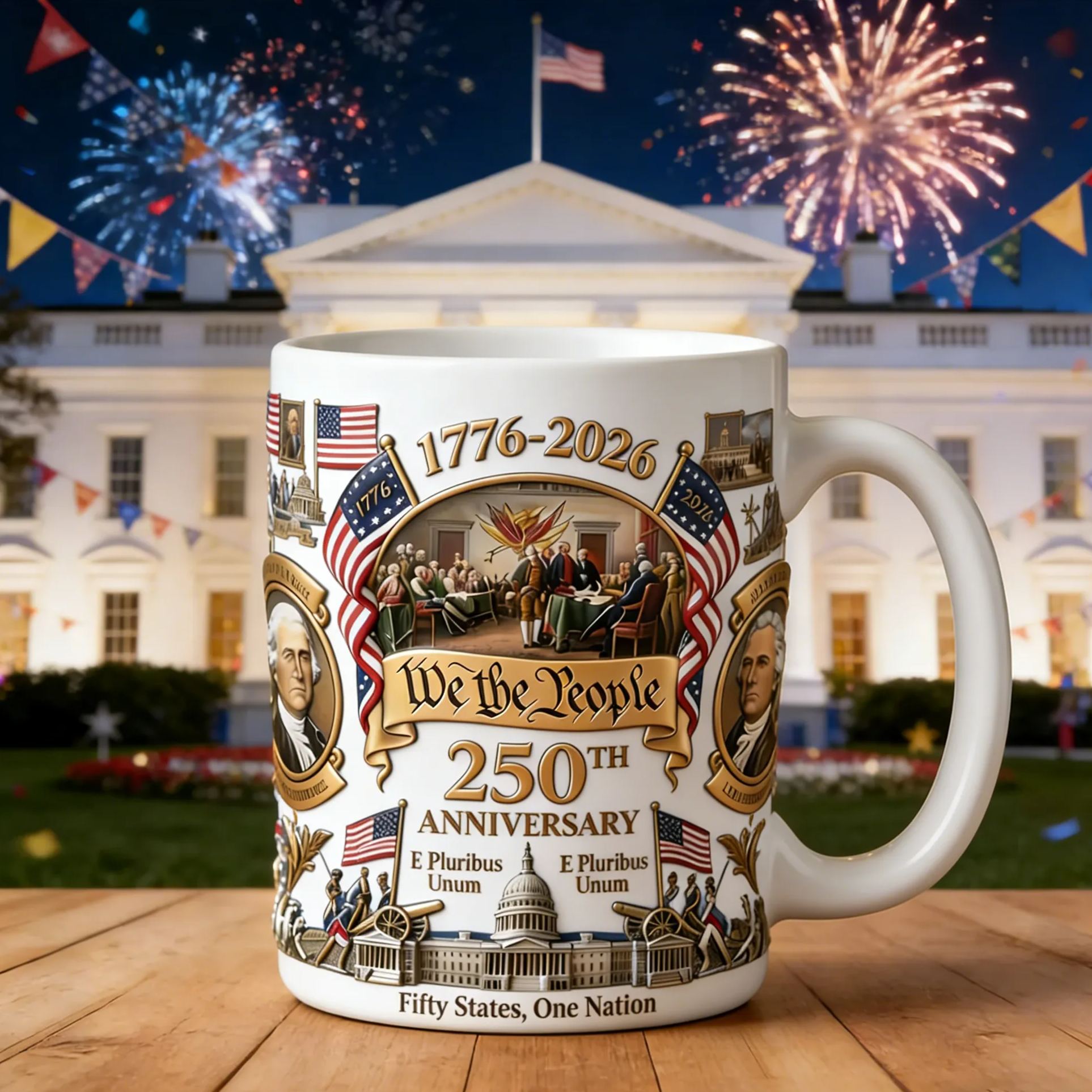 US 250th Anniversary Mug
