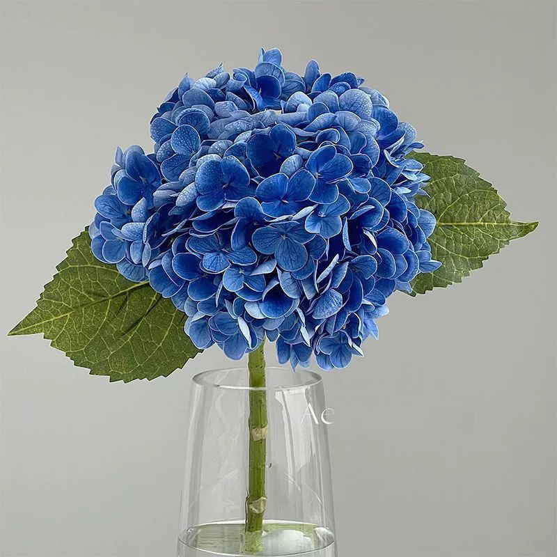 3-Pack Lifelike Hydrangea Silk Flowers – UV-Resistant for Indoor/Outdoor Decor