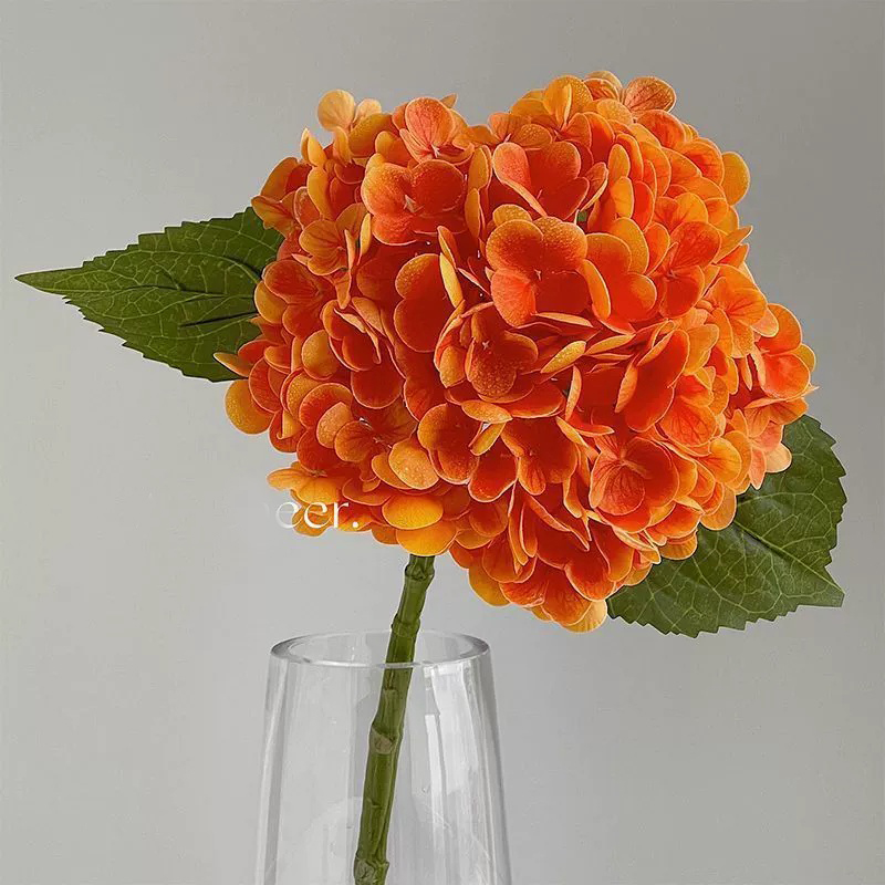 3-Pack Lifelike Hydrangea Silk Flowers – UV-Resistant for Indoor/Outdoor Decor