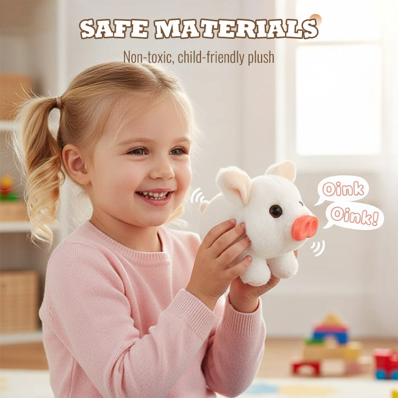 🔥LAST DAY 49% OFF 🎅Christmas Special Offer-Electric Pig Plush Realistic Toy-🎁The finest gift