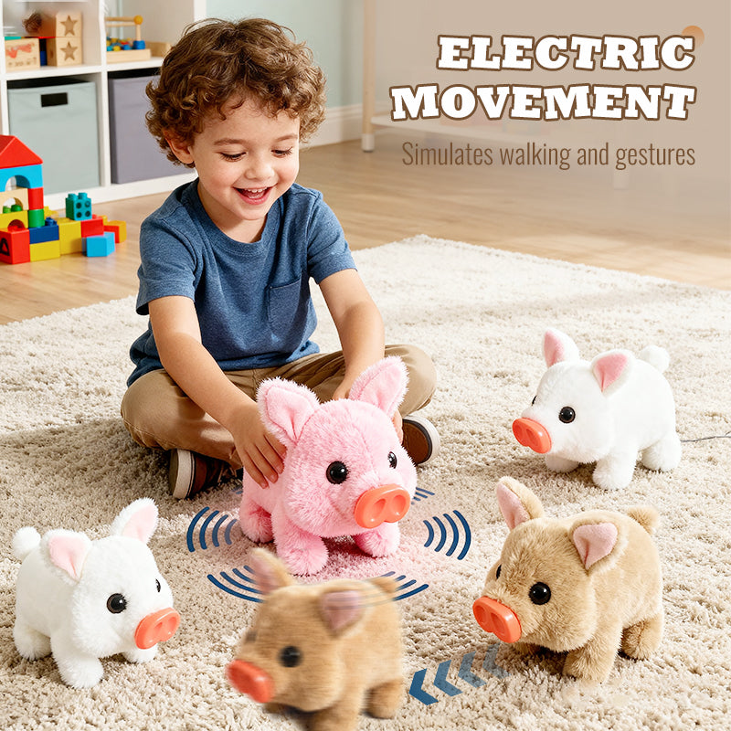 🔥LAST DAY 49% OFF 🎅Christmas Special Offer-Electric Pig Plush Realistic Toy-🎁The finest gift