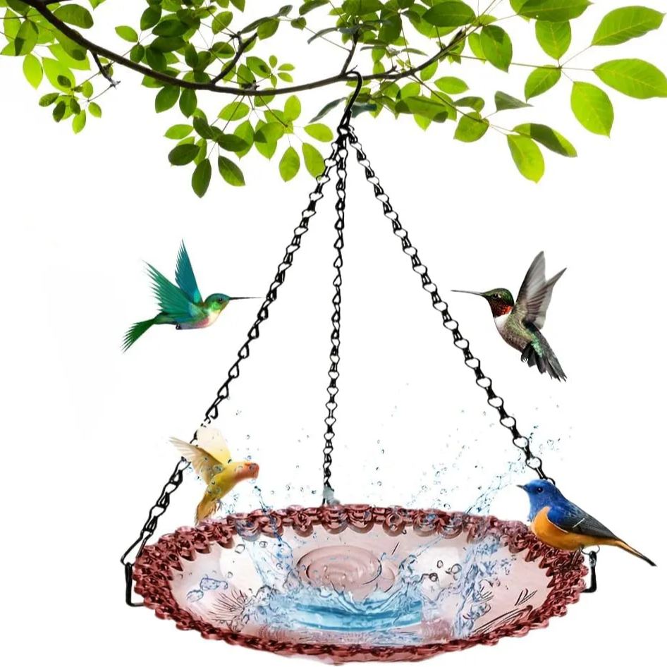 🔥2024 New🐦 Outdoor Bird Feeder Tray, Decorative Bird Feeder for Deck