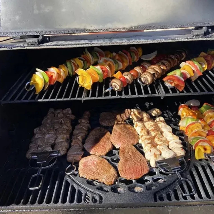 🔥3 Way Grill Skewers - Grill Savant