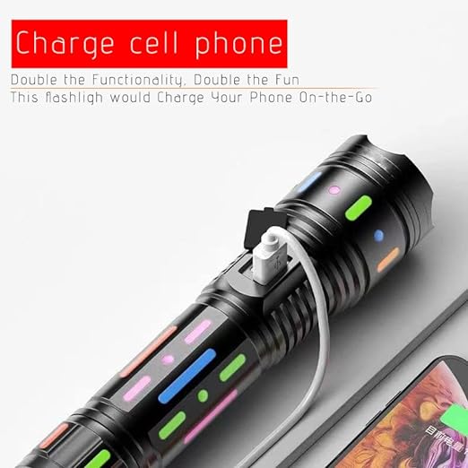🔥German Super Bright Rechargeable LED Flashlight